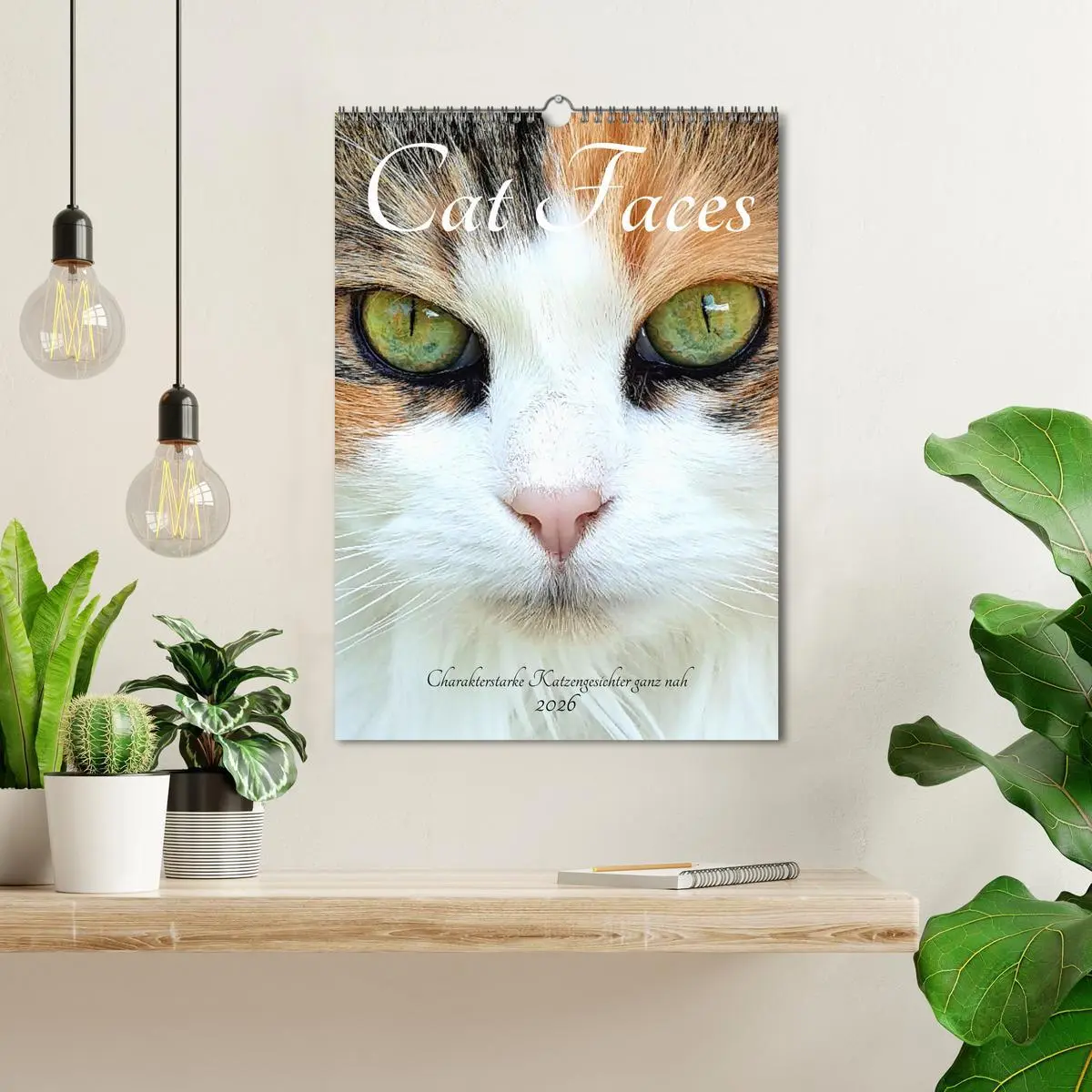 Bild: 9783516308082 | Cat Faces - Charakterstarke Katzengesichter ganz nah (Wandkalender...