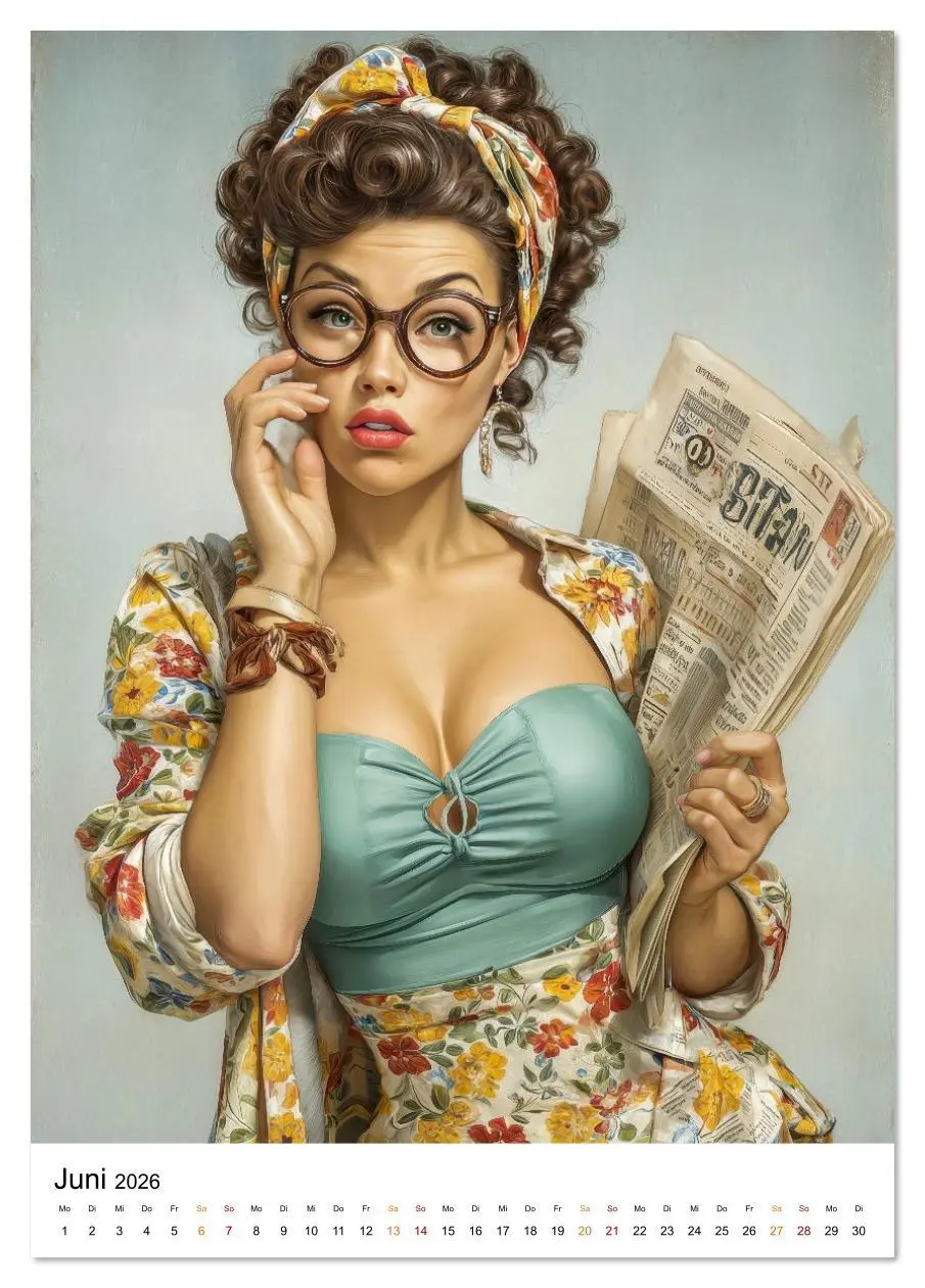 Bild: 9783516618082 | Frau hat viel zu tun (Tischkalender 2026 DIN A5 hoch), CALVENDO...