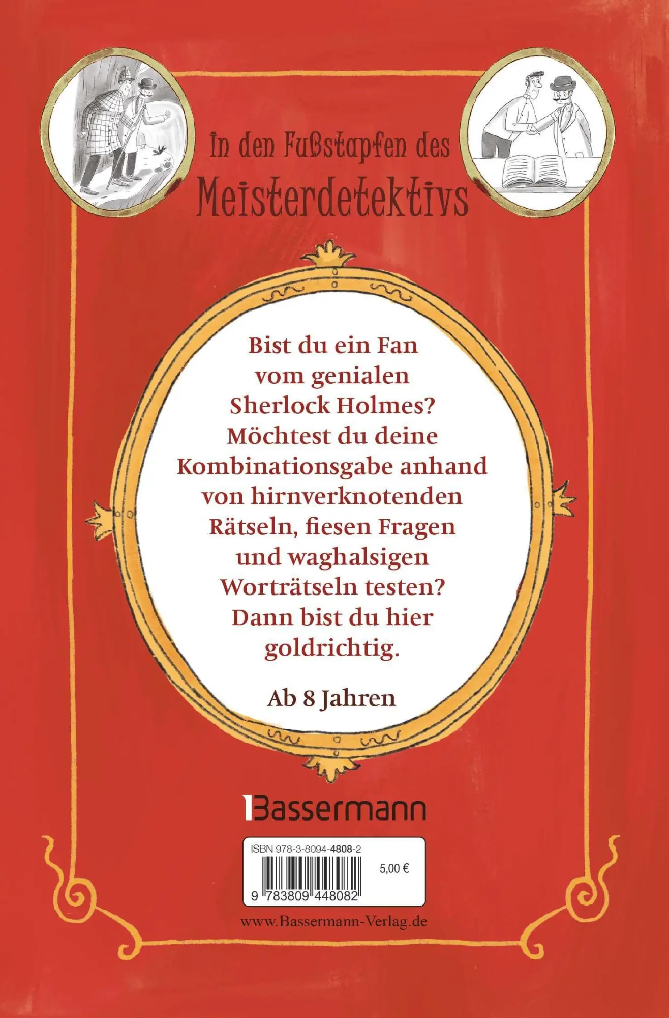Bild: 9783809448082 | Sherlock Holmes - Hirnverknotende Rätsel. Für Kinder ab 8 Jahren