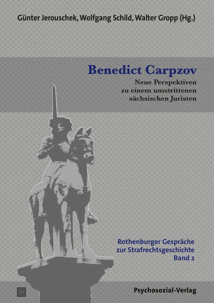 Cover: 9783837928082 | Benedict Carpzov | Günter Jerouschek (u. a.) | Taschenbuch | 320 S.