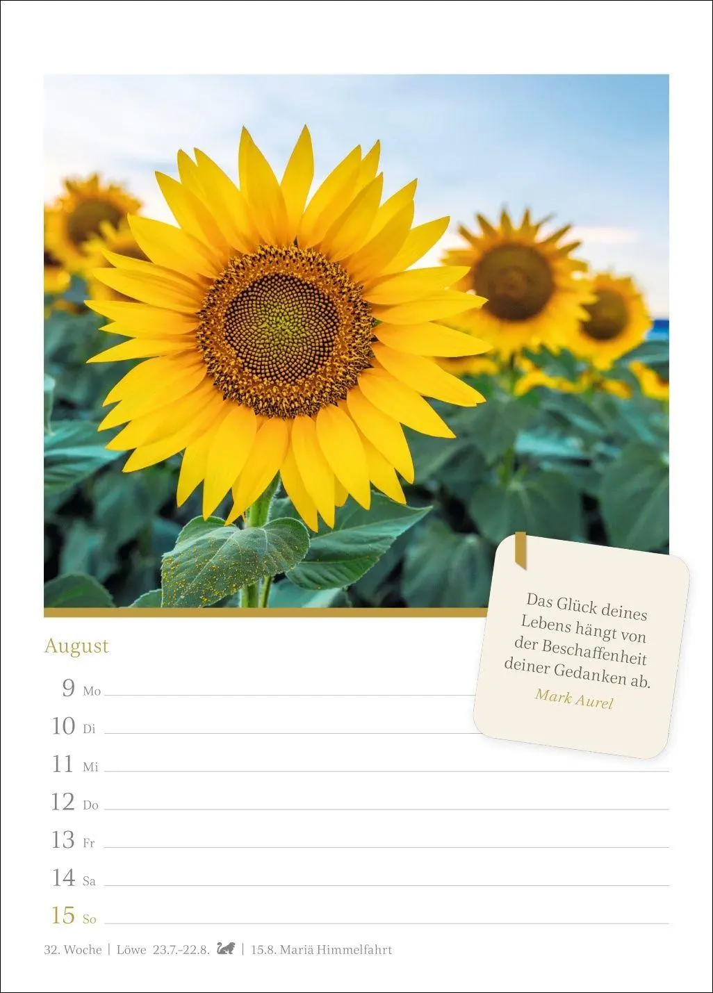 Bild: 9783840038082 | Momente der Achtsamkeit Wochenkalender 2027 - Wochenkalender mit...