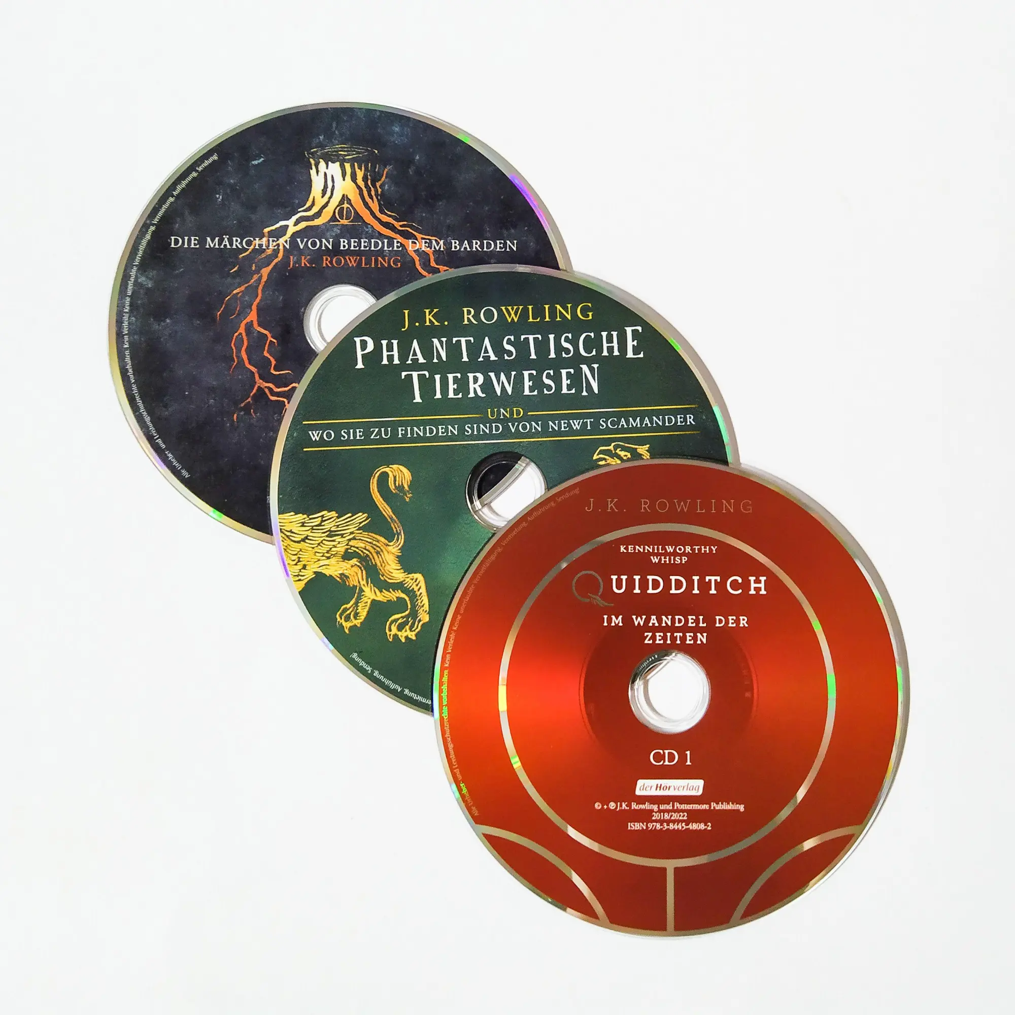 Bild: 9783844548082 | Hogwarts Schulbücher | J. K. Rowling | Audio-CD | 6 Audio-CDs | 2022