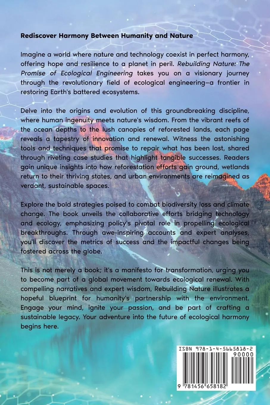 Rückseite: 9781456658182 | Rebuilding Nature | The Promise of Ecological Engineering | Arlo Voss