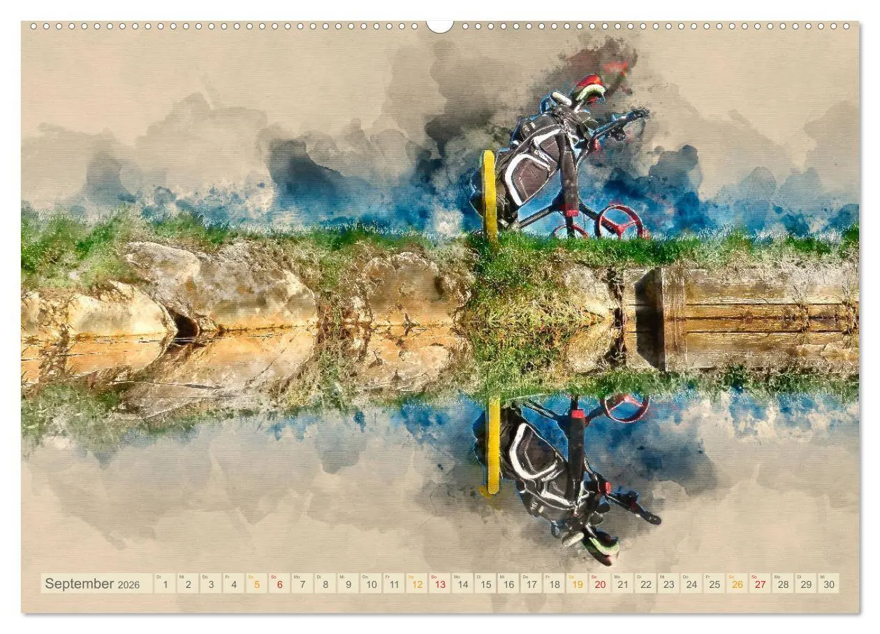 Bild: 9783457758182 | Ich liebe Golf (hochwertiger Premium Wandkalender 2026 DIN A2...