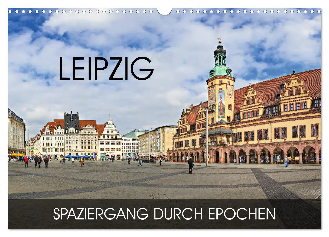 Cover: 9783457828182 | Leipzig - Spaziergang durch Epochen (Wandkalender 2026 DIN A3...