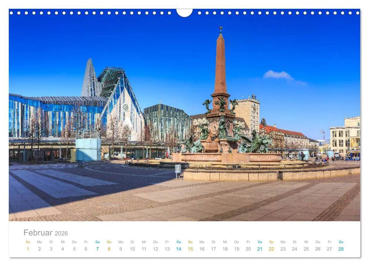 Bild: 9783457828182 | Leipzig - Spaziergang durch Epochen (Wandkalender 2026 DIN A3...