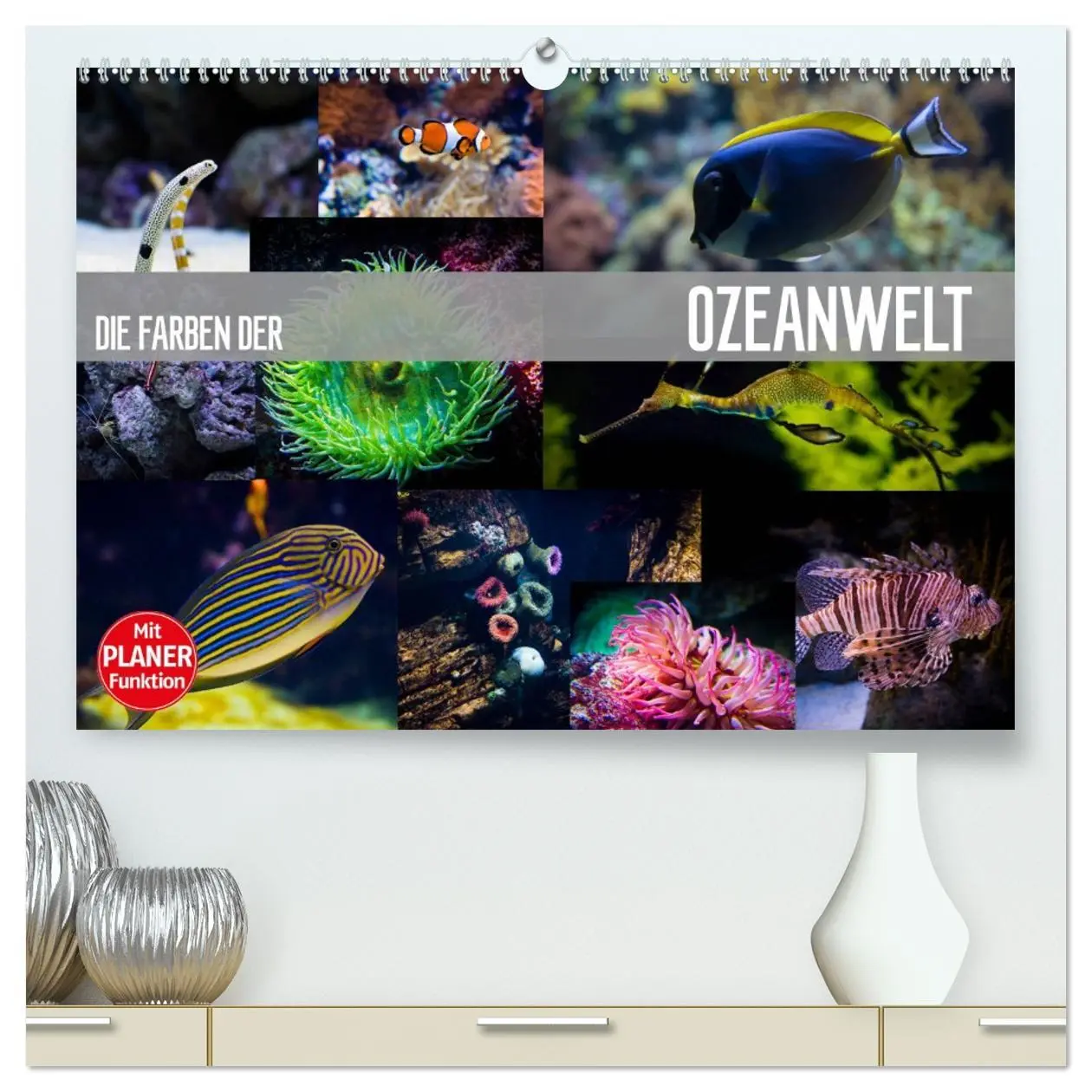 Cover: 9783457998182 | Die Farben der Ozeanwelt (hochwertiger Premium Wandkalender 2026...