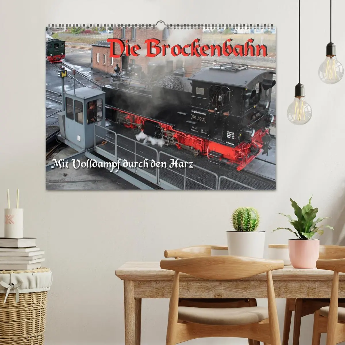 Bild: 9783516158182 | Die Brockenbahn - Mit Volldampf durch den Harz (Wandkalender 2026...