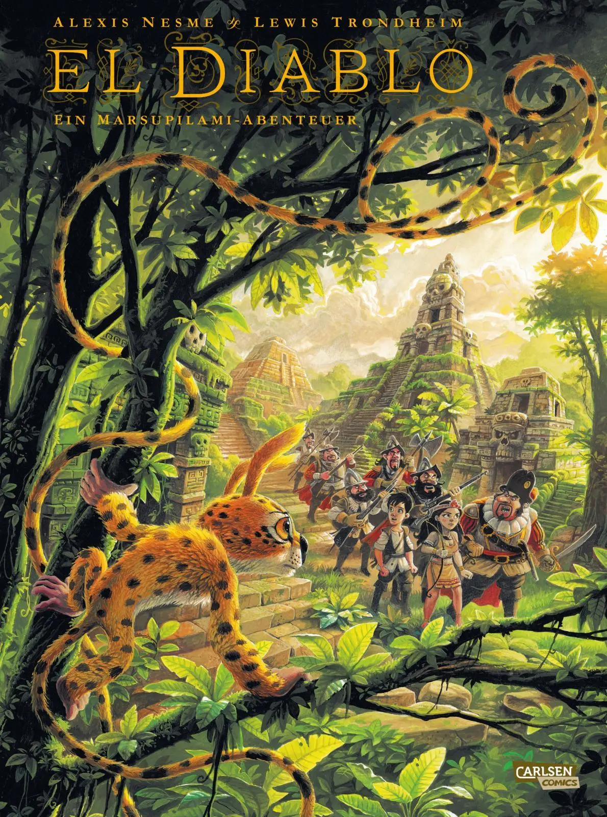 Cover: 9783551018182 | Marsupilami Spezial 1: Marsupilami Sonderband El Diablo | Trondheim