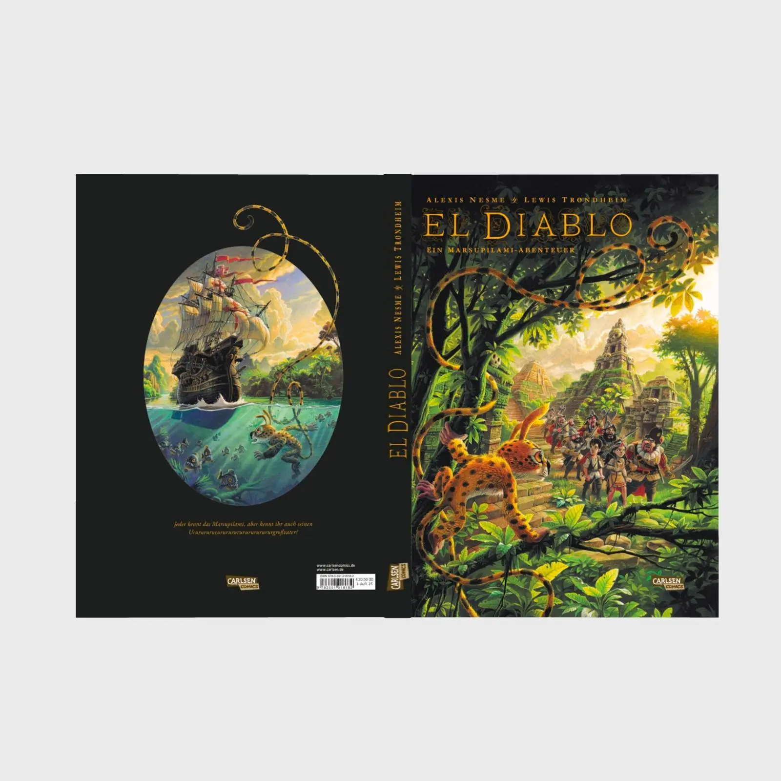 Bild: 9783551018182 | Marsupilami Spezial 1: Marsupilami Sonderband El Diablo | Trondheim