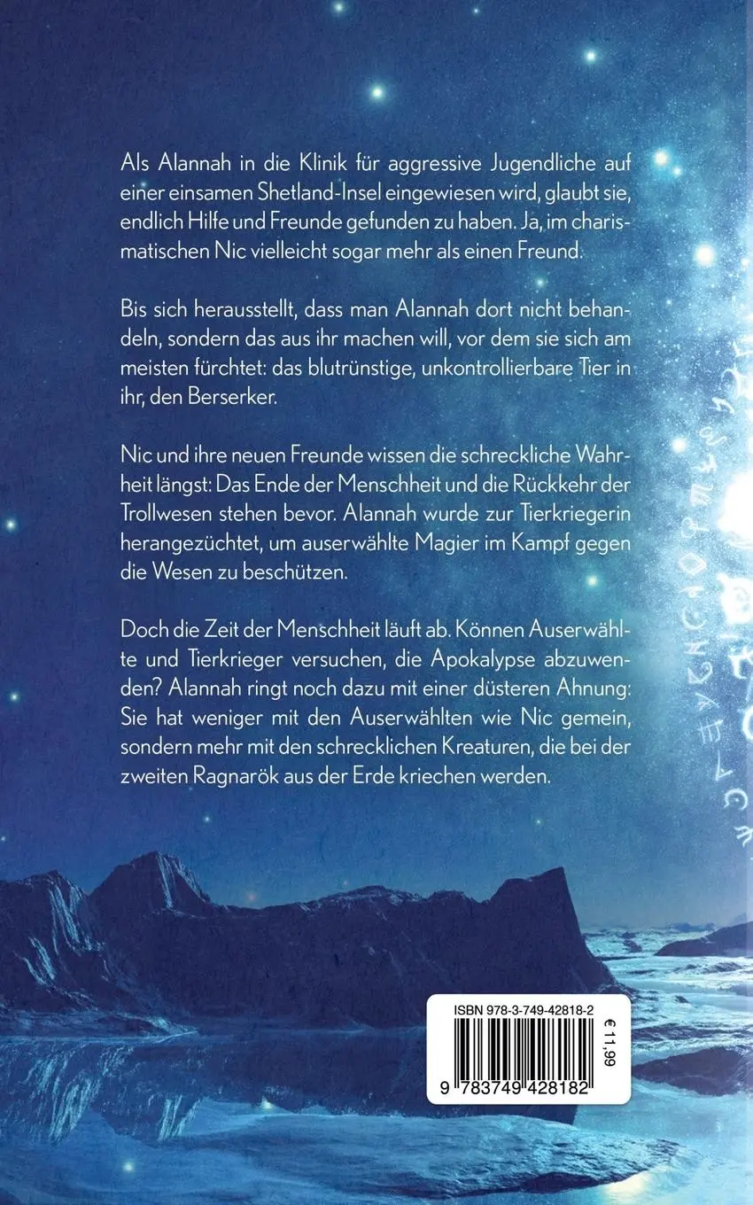 Rückseite: 9783749428182 | Die Tierkriegerin und das Ende der Menschheit | Die Troll-Chroniken