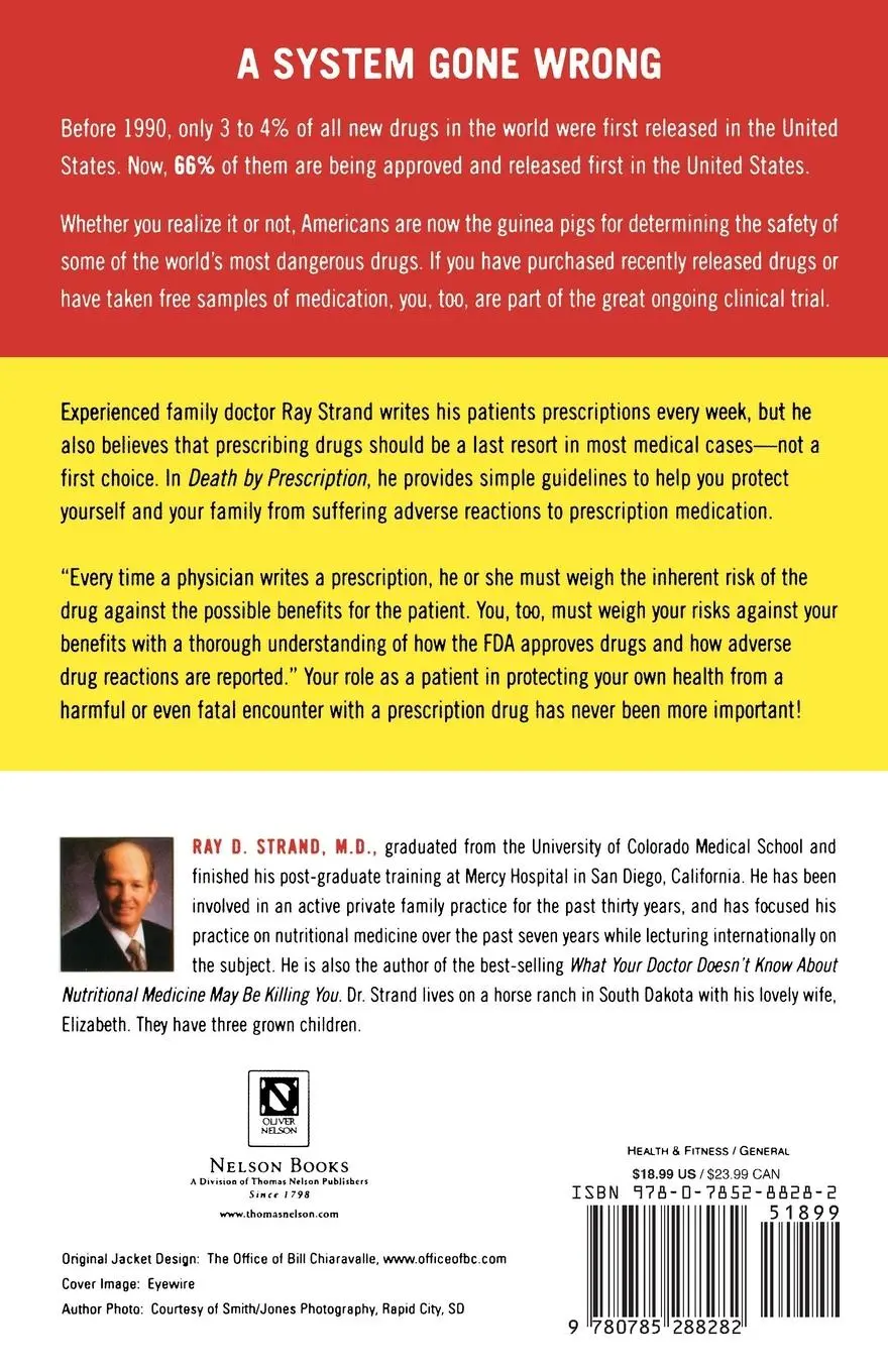 Rückseite: 9780785288282 | Death by Prescription | Ray D. M. D. Strand | Taschenbuch | Englisch