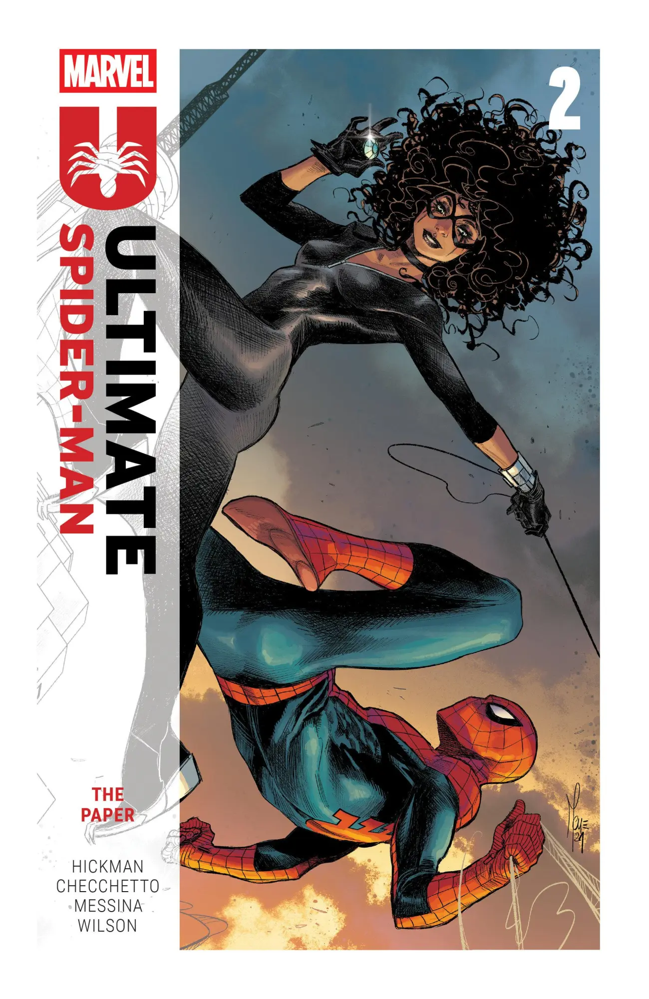Cover: 9781302958282 | Ultimate Spider-Man by Jonathan Hickman Vol. 2: The Paper | Hickman