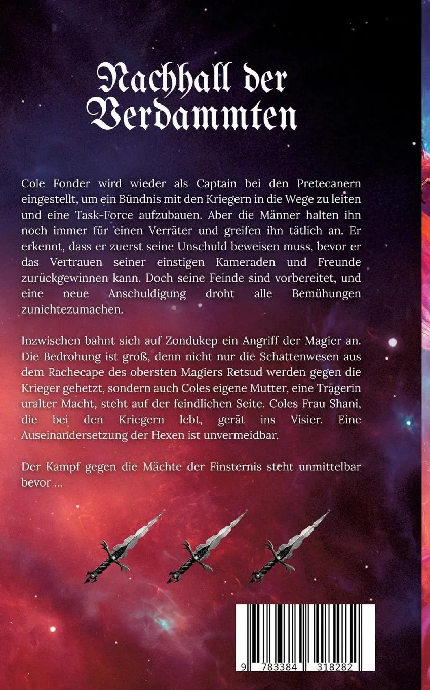 Rückseite: 9783384318282 | Nachhall der Verdammten | Unter dringendem Verdacht (Band 3) | Hanlor