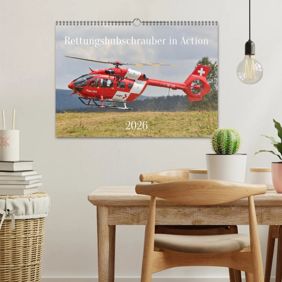 Bild: 9783457508282 | Rettungshubschrauber in Action (Wandkalender 2026 DIN A3 quer),...