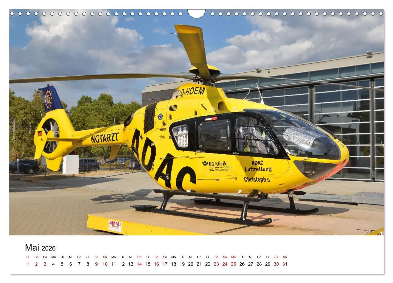 Bild: 9783457508282 | Rettungshubschrauber in Action (Wandkalender 2026 DIN A3 quer),...