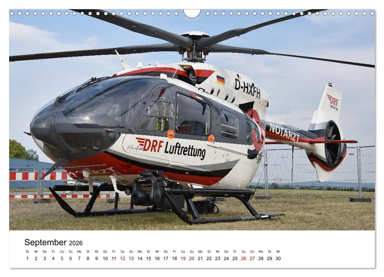 Bild: 9783457508282 | Rettungshubschrauber in Action (Wandkalender 2026 DIN A3 quer),...