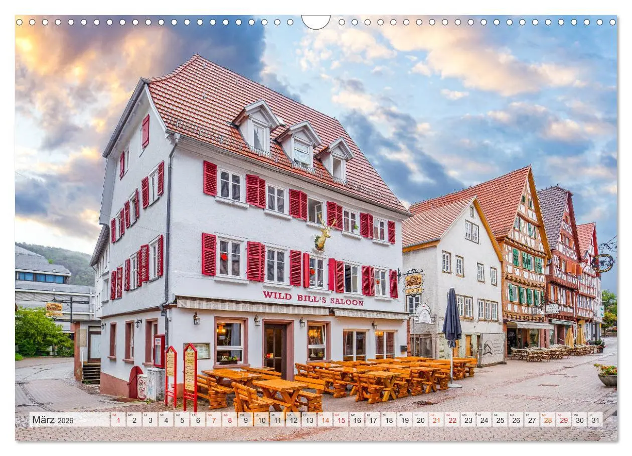 Bild: 9783457748282 | Mosbach Impressionen (Wandkalender 2026 DIN A3 quer), CALVENDO...