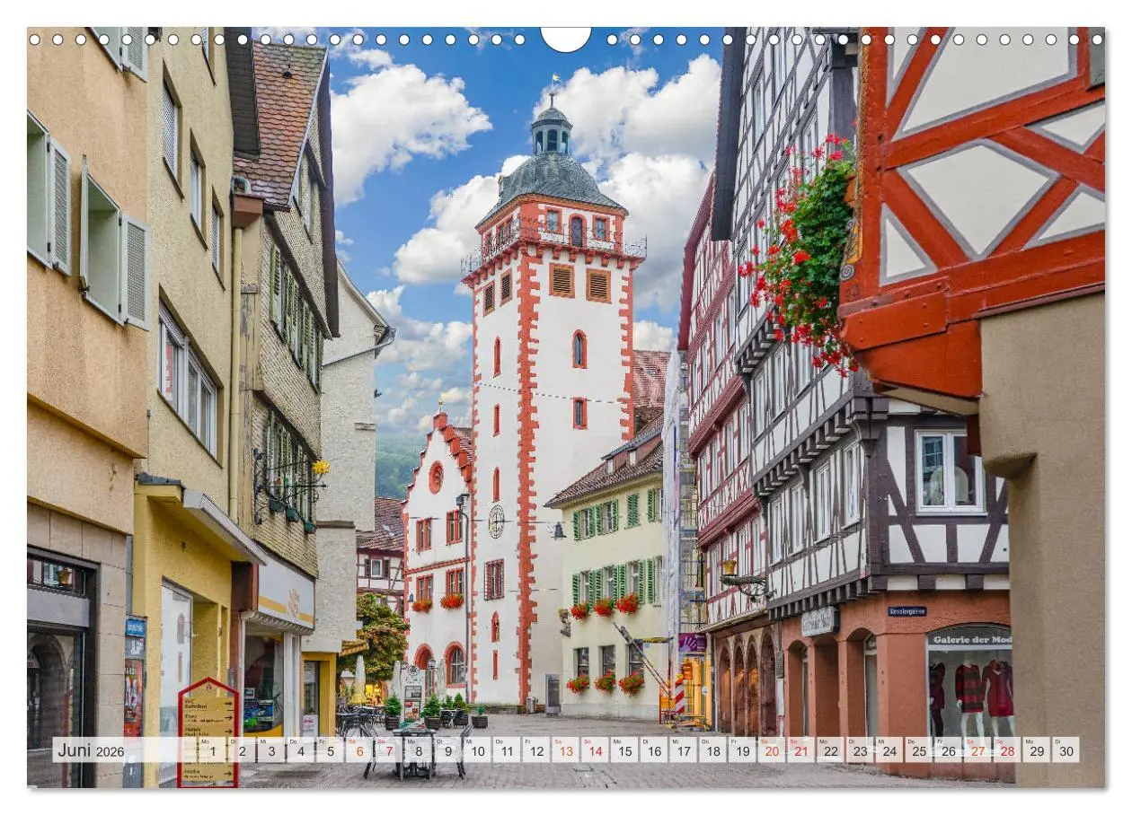 Bild: 9783457748282 | Mosbach Impressionen (Wandkalender 2026 DIN A3 quer), CALVENDO...