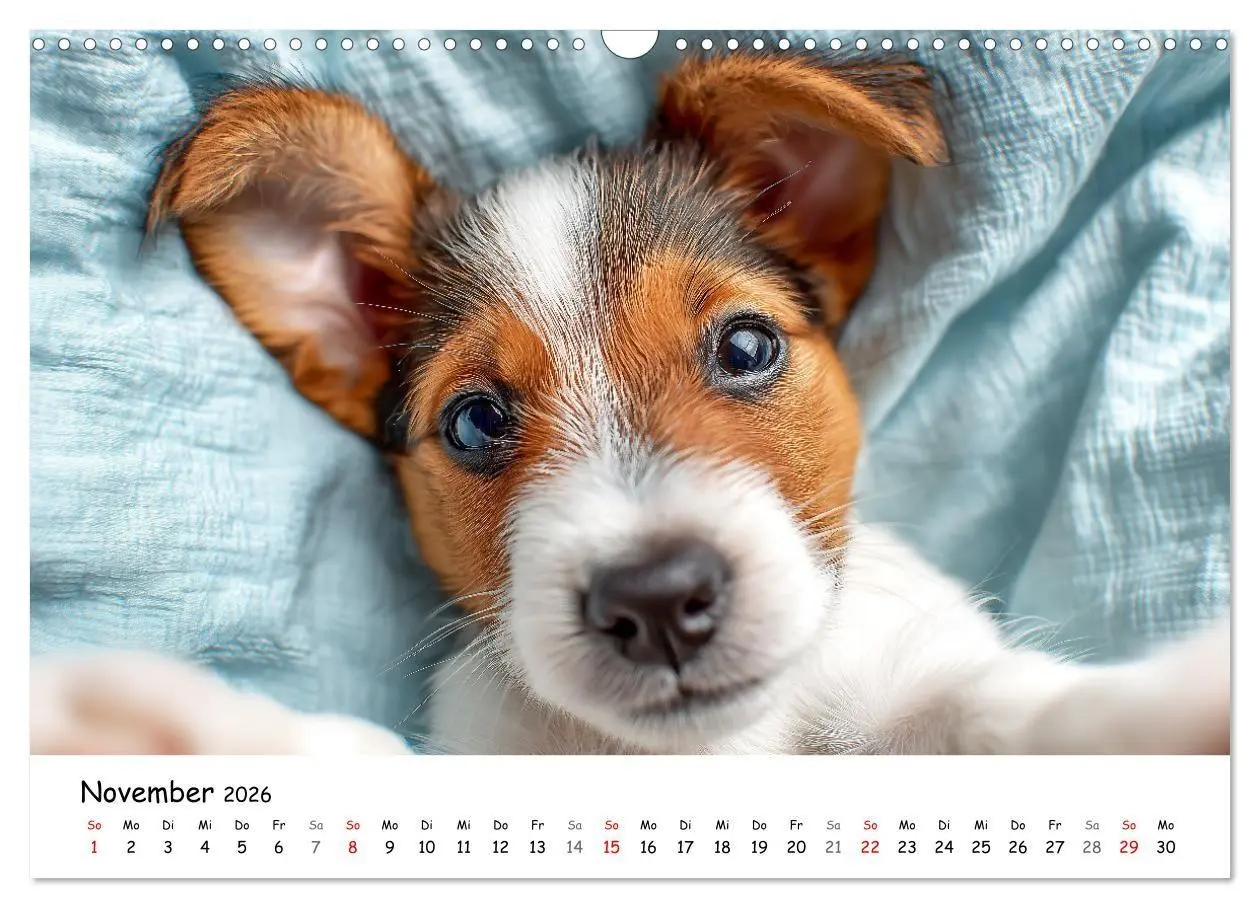 Bild: 9783516698282 | JACK RUSSEL - Kleine Hunde mit großem Charakter (Wandkalender 2026...