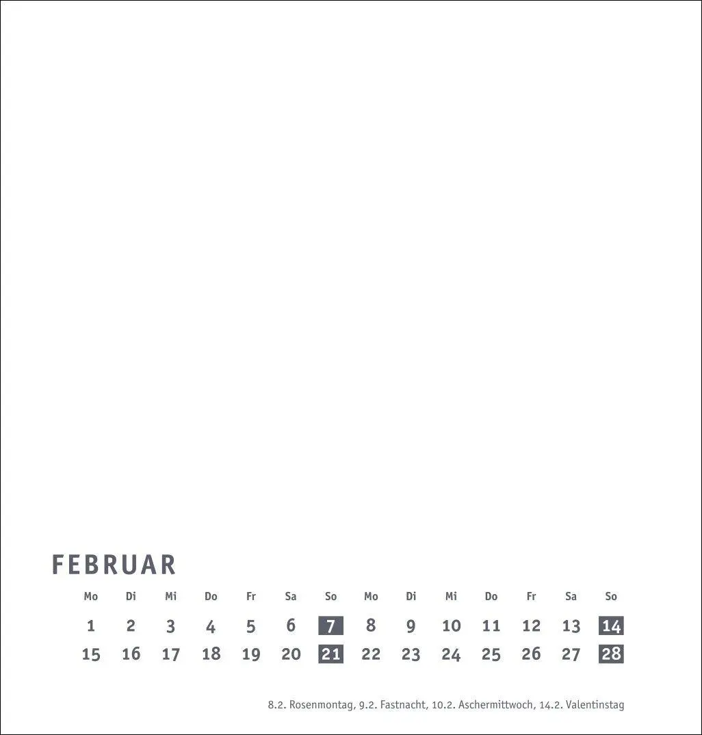 Bild: 9783756418282 | Premium-Bastelkalender weiß mittel 2027 | Kalender | Spiralbindung