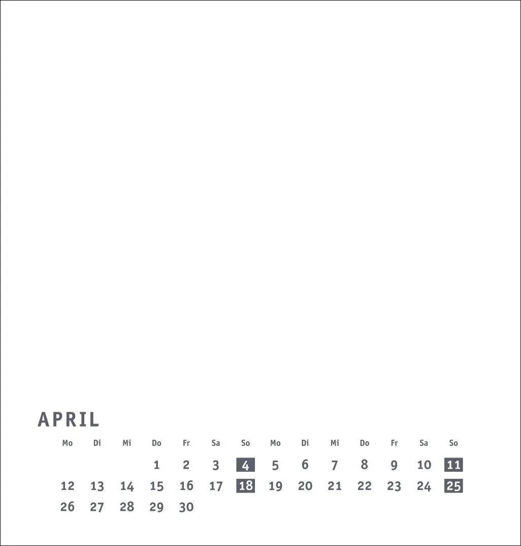 Bild: 9783756418282 | Premium-Bastelkalender weiß mittel 2027 | Kalender | Spiralbindung