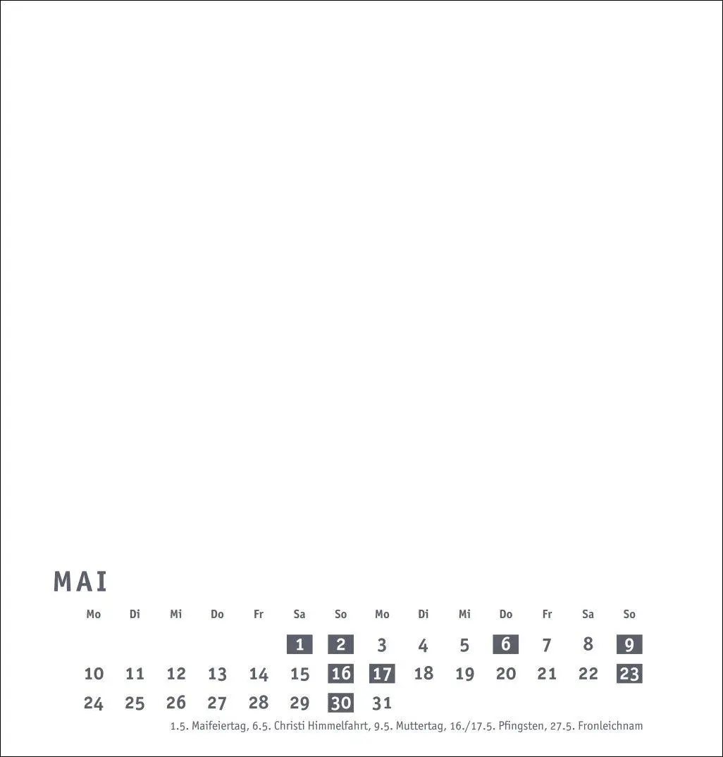 Bild: 9783756418282 | Premium-Bastelkalender weiß mittel 2027 | Kalender | Spiralbindung
