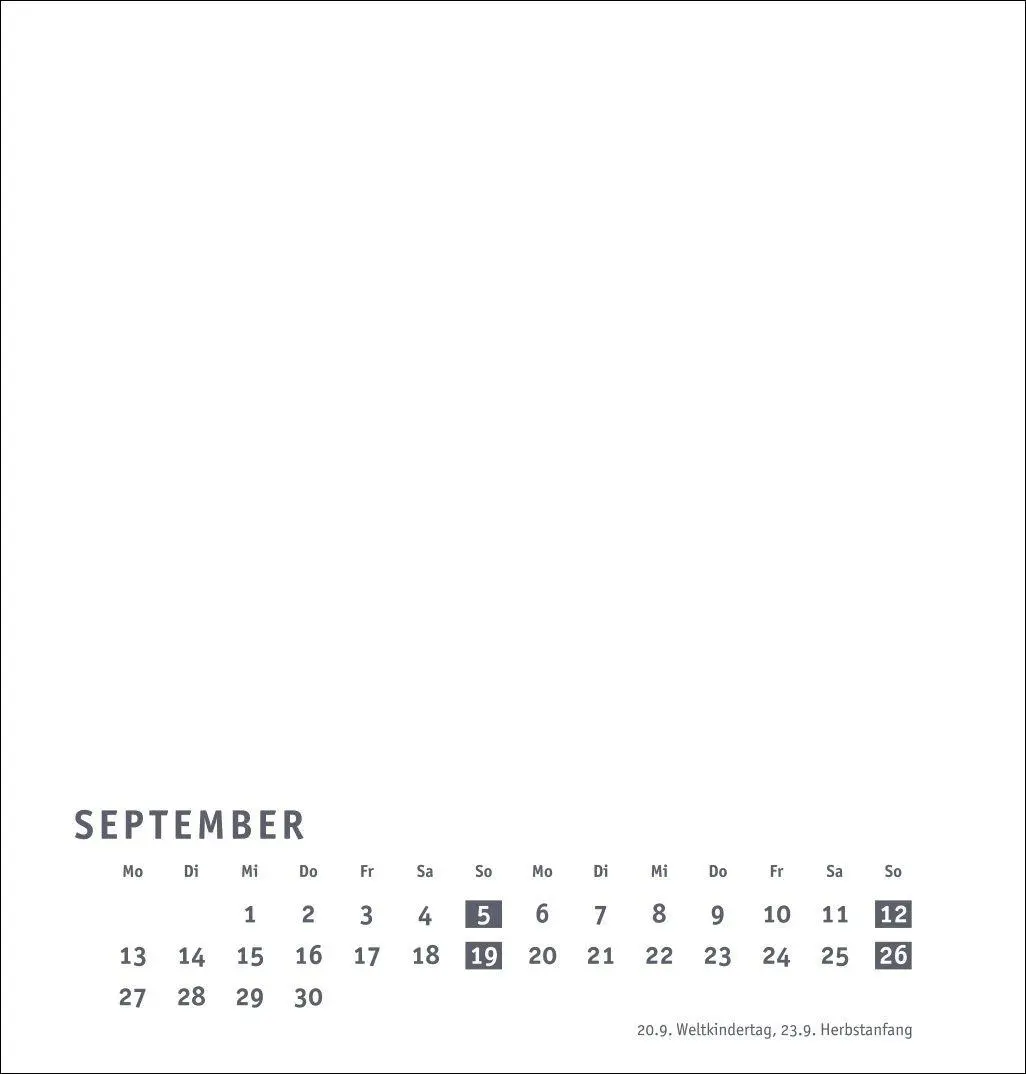 Bild: 9783756418282 | Premium-Bastelkalender weiß mittel 2027 | Kalender | Spiralbindung