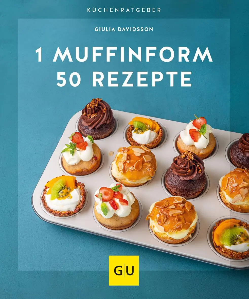 Cover: 9783833878282 | 1 Muffinform - 50 Rezepte | Giulia Davidsson | Taschenbuch | Backen