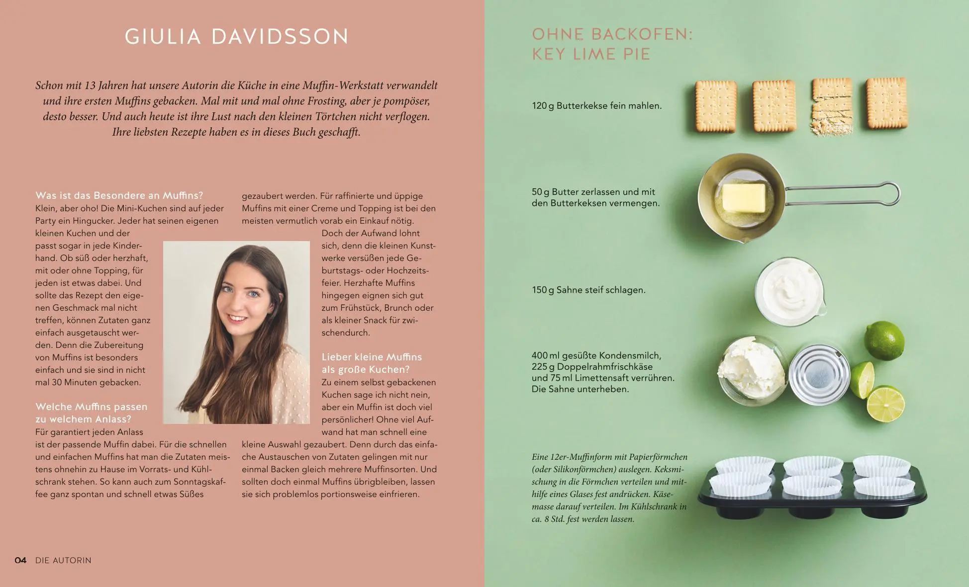 Bild: 9783833878282 | 1 Muffinform - 50 Rezepte | Giulia Davidsson | Taschenbuch | Backen
