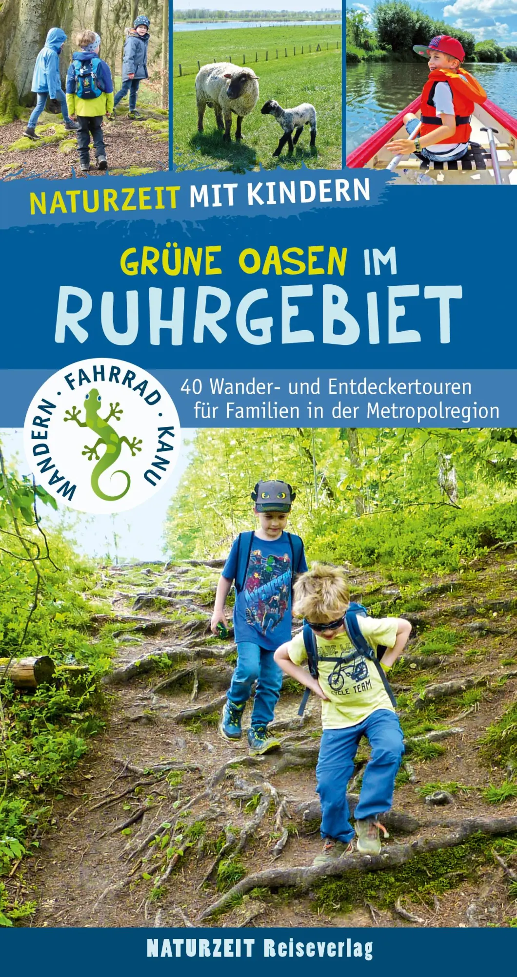 Cover: 9783944378282 | Naturzeit mit Kindern: Grüne Oasen im Ruhrgebiet | Natalie Dickmann