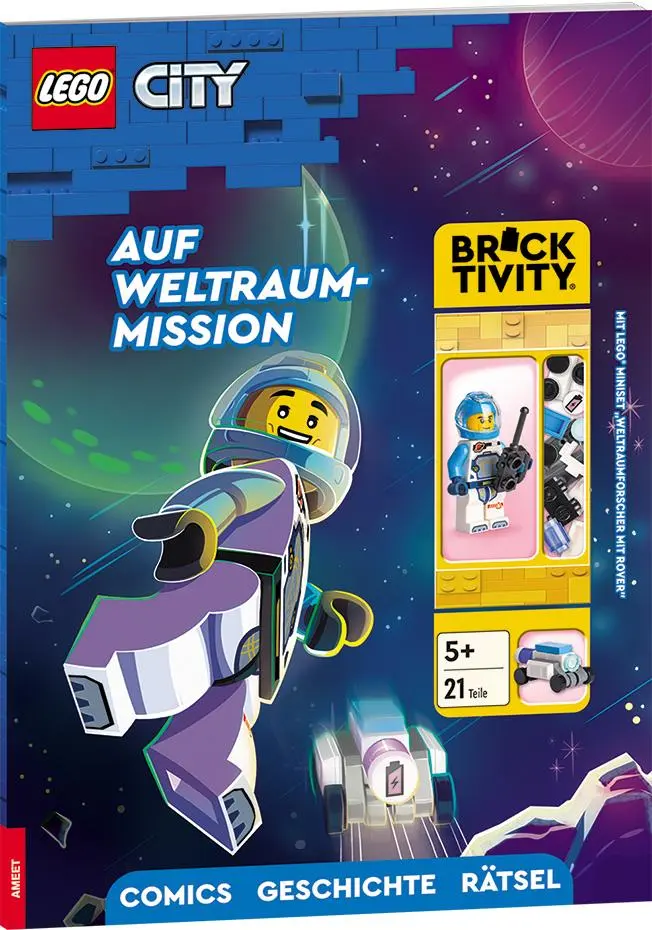 Cover: 9783960808282 | LEGO® City - Auf Weltraum-Mission | Taschenbuch | LEGO® City | 32 S.
