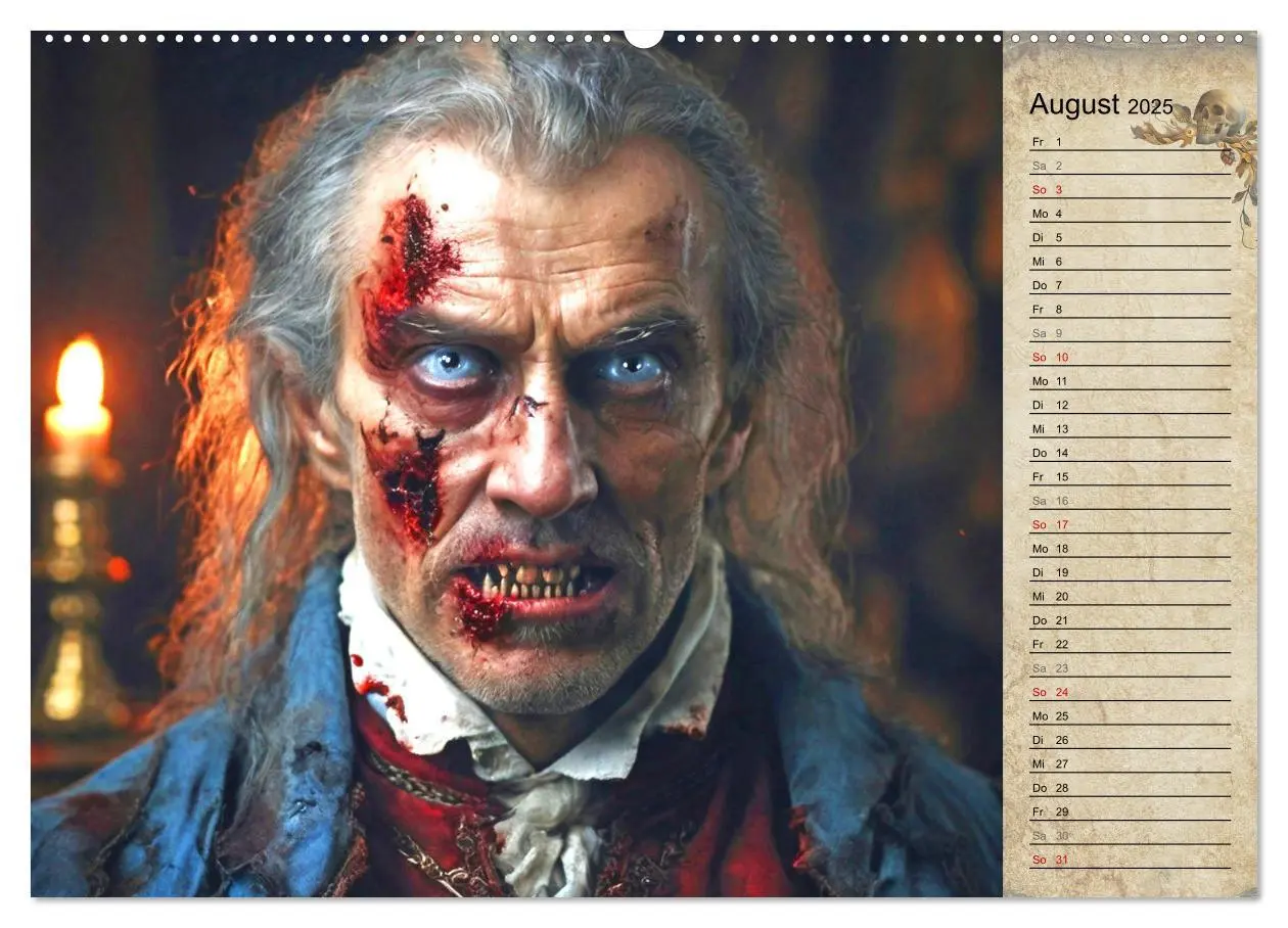 Bild: 9783383798382 | Viktorianische Schrecken (Wandkalender 2025 DIN A2 quer), CALVENDO...