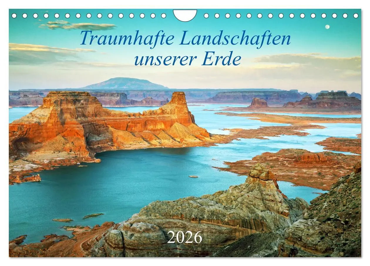 Cover: 9783457668382 | Traumhafte Landschaften unserer Erde (Wandkalender 2026 DIN A4...