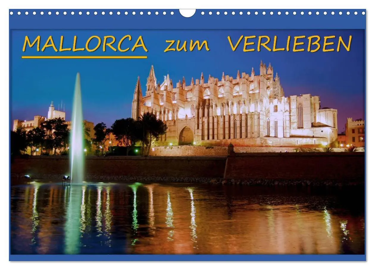 Cover: 9783516208382 | MALLORCA zum VERLIEBEN (Wandkalender 2026 DIN A3 quer), CALVENDO...