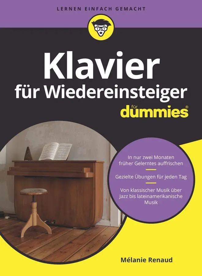 Cover: 9783527718382 | Klavier für Wiedereinsteiger für Dummies | Mélanie Renaud | Buch
