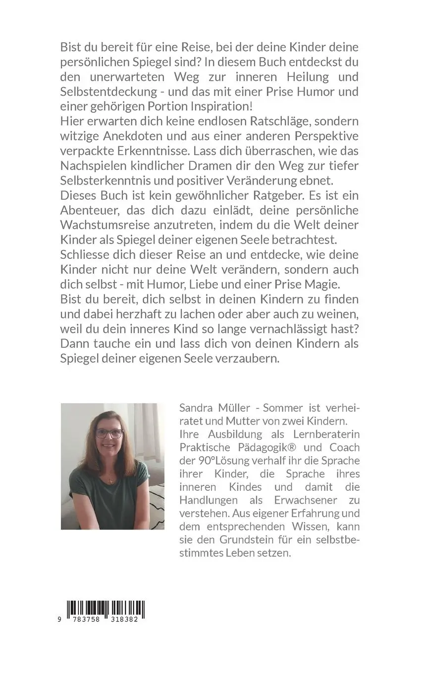 Rückseite: 9783758318382 | Kinder als Spiegel unserer Seele | Sandra Müller-Sommer | Taschenbuch