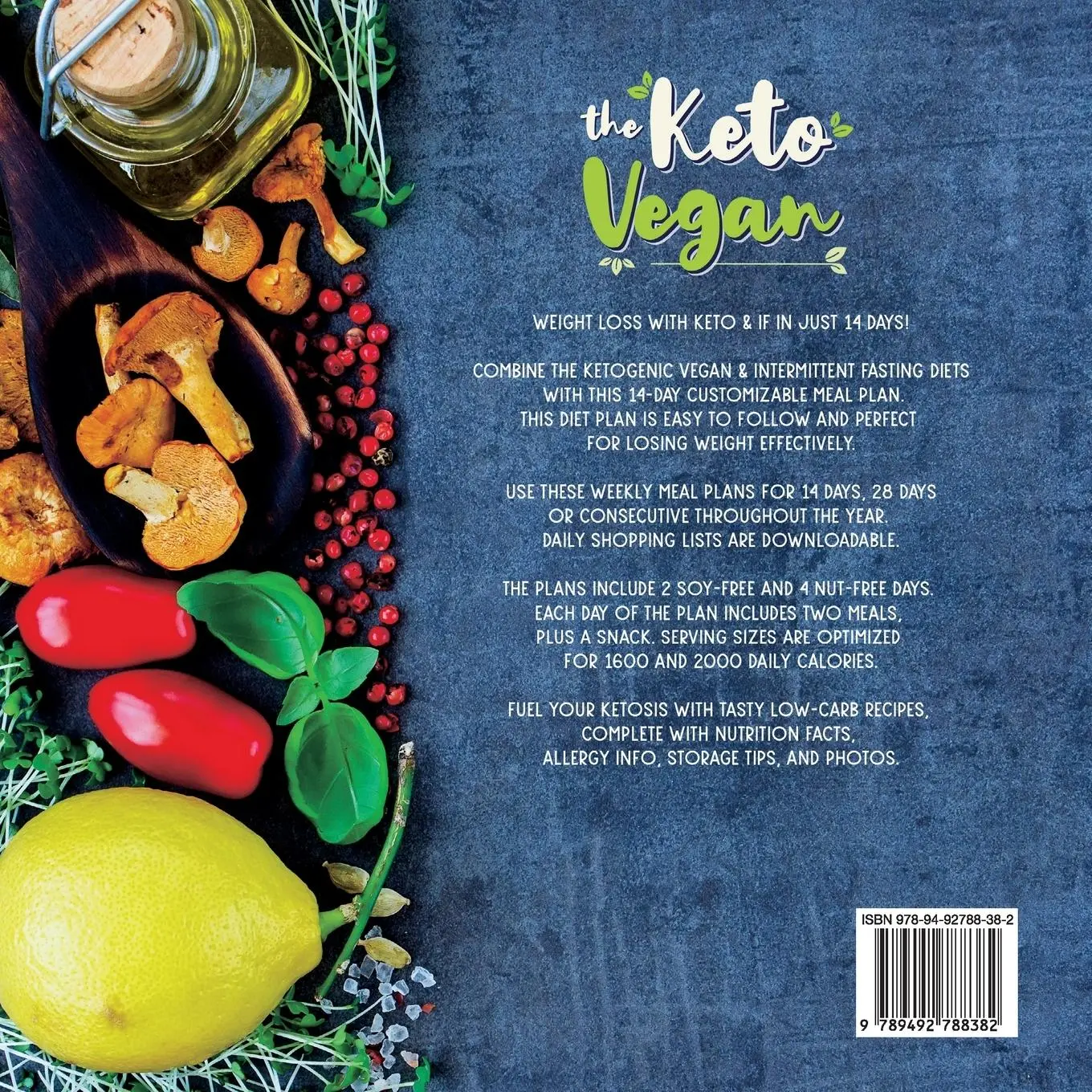Rückseite: 9789492788382 | The Keto Vegan | Lydia Miller | Taschenbuch | Kartoniert / Broschiert