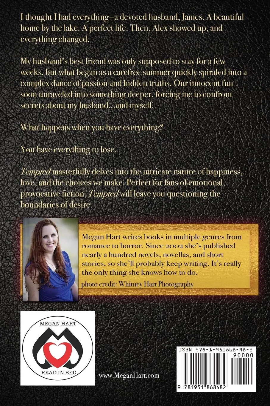 Rückseite: 9781951868482 | Tempted | Megan Hart | Taschenbuch | Englisch | 2024
