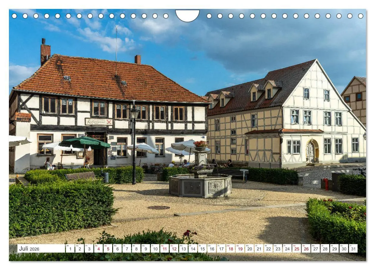 Bild: 9783457658482 | Tangermünde und die Altmark (Wandkalender 2026 DIN A4 quer),...