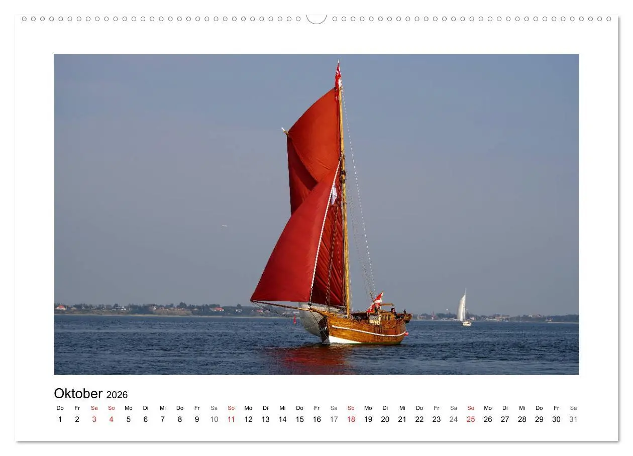 Bild: 9783457728482 | Segelschiffe auf dem Limfjord (hochwertiger Premium Wandkalender...