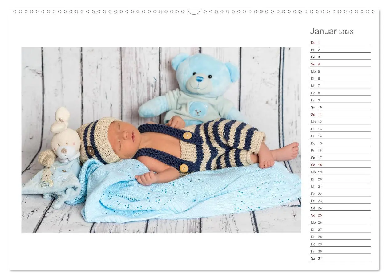 Bild: 9783457898482 | Aller Anfang ist klein - Babykalender mit Noah (Wandkalender 2026...