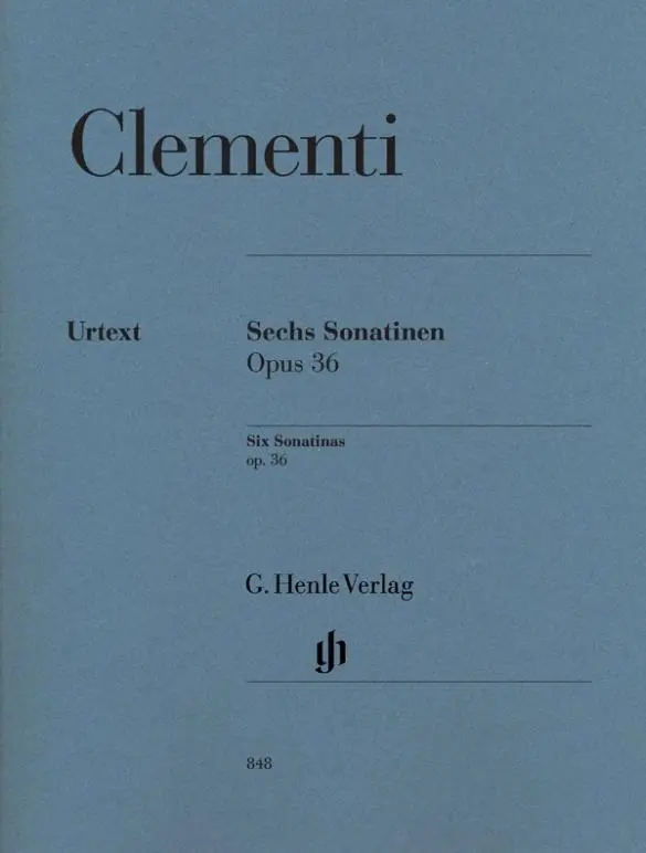 Cover: 9790201808482 | Sechs Sonatinen op. 36 | Muzio Clementi | Taschenbuch | Buch | Deutsch