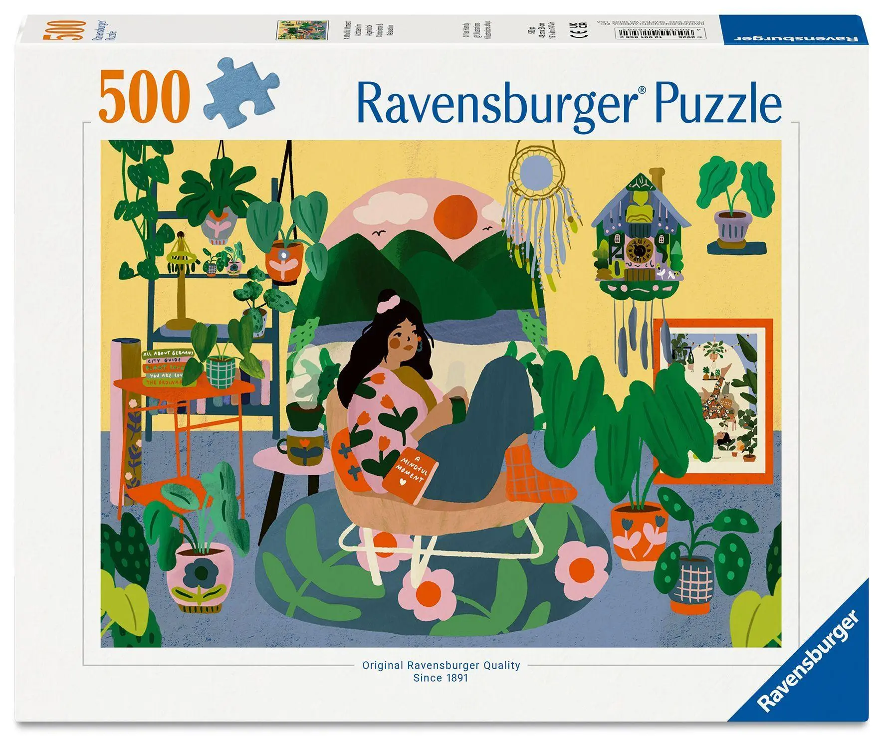 Cover: 4005555018582 | Erwachsenenpuzzle 500 Teile - Achtsam im Augenblick | Spiel | 12001858