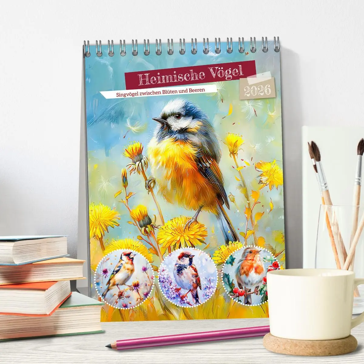 Bild: 9783457268582 | Heimische Vögel - Singvögel zwischen Blüten und Beeren...