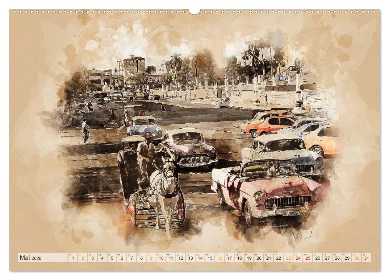 Bild: 9783457648582 | Cuba - Inselstaat in der Karibik (Wandkalender 2026 DIN A2 quer),...