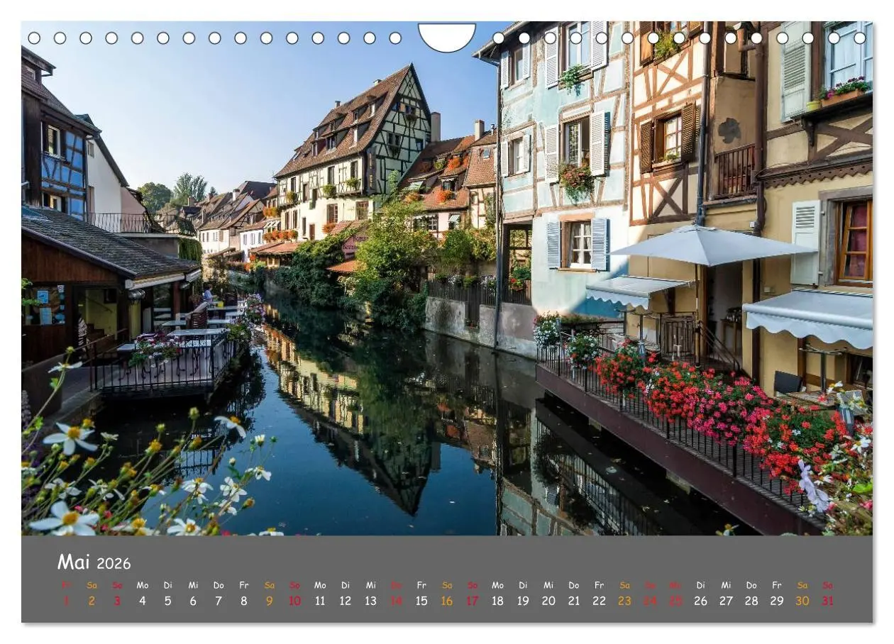 Bild: 9783516048582 | Eindrücke aus dem Elsass (Wandkalender 2026 DIN A4 quer), CALVENDO...