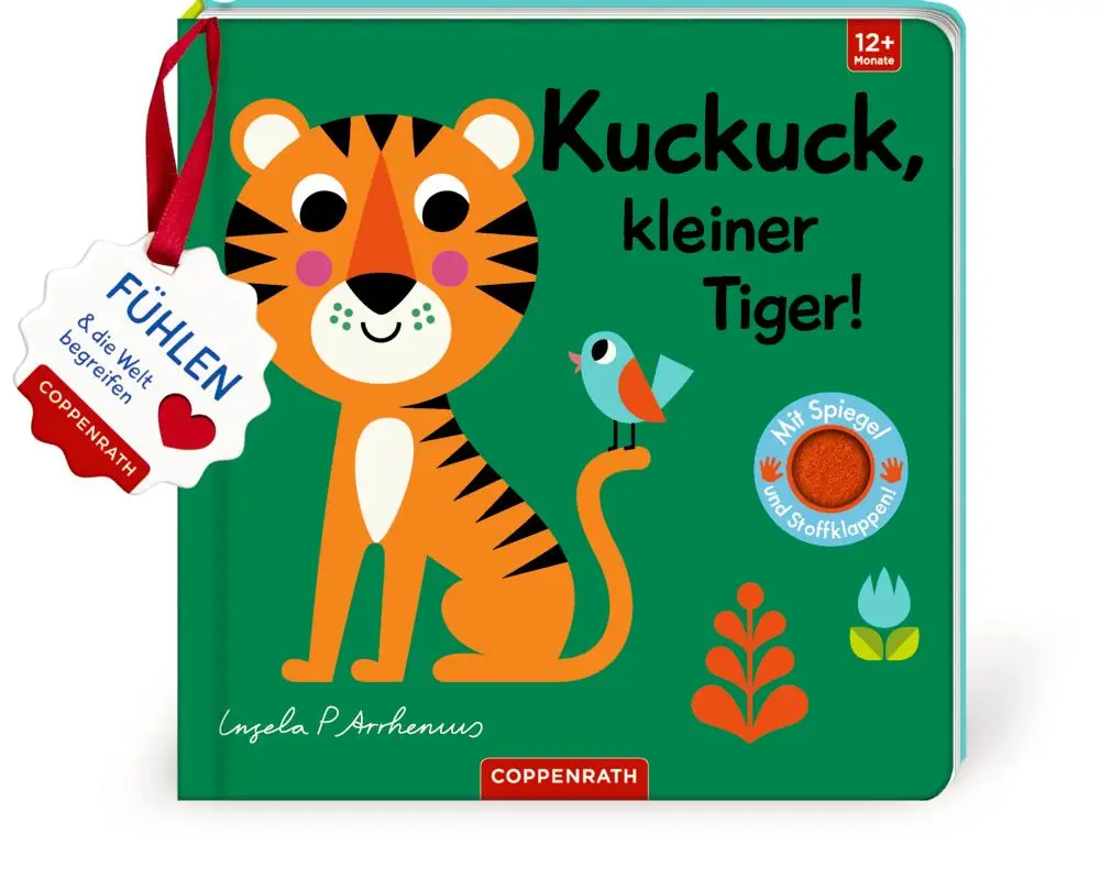 Cover: 9783649638582 | Mein Filz-Fühlbuch: Kuckuck, kleiner Tiger! | Ingela P. Arrhenius