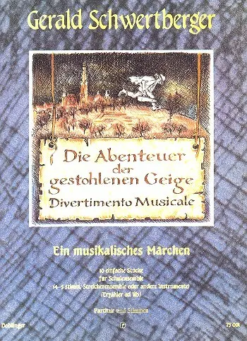 Cover: 9790012188582 | Die Abenteuer der gestohlenen Geige für variables Ensemble Partitur