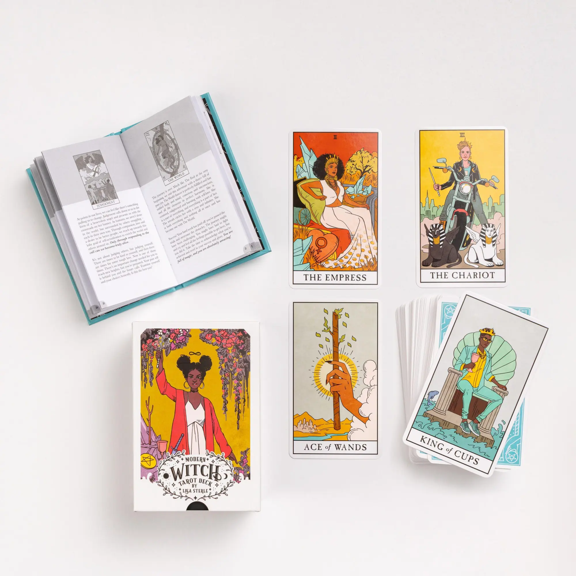Bild: 9781454938682 | The Modern Witch Tarot Deck | Lisa Sterle | Schachtel | Englisch